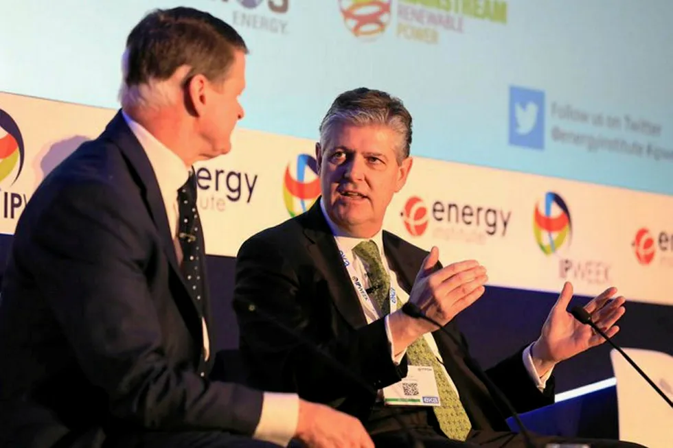 Turning the bit: Kosmos Energy chief executive Andy Inglis speaking at IP Week in London this year