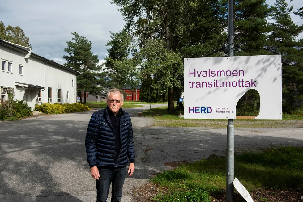 I september ble Hvalsmoen transittmottak tømt for asylsøkere etter at avtalen med UDI gikk ut, men mottaksdriften har fått etterspill både for eieren Oddvar Røysi (bildet) og en tidligere jurist i UDI som nå begge er siktet for korrupsjon.