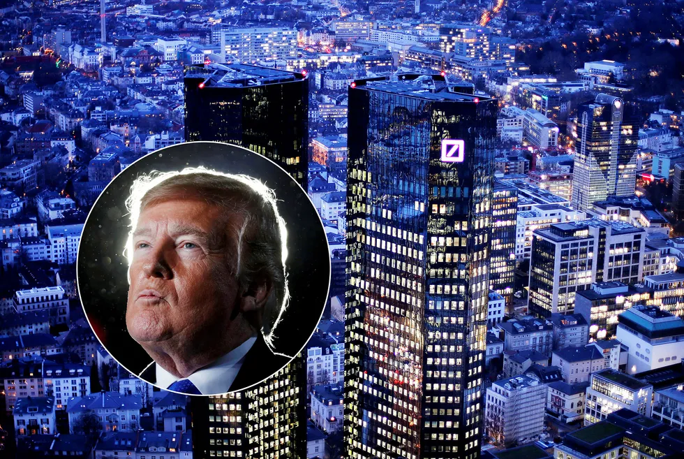 Den tyske storbanken Deutsche Bank lånte ut rundt to milliarder dollar til Donald Trump og hans eiendomsprosjekter i de to tiårene opp til han ble valgt til USAs president i 2016, i følge New York Times.