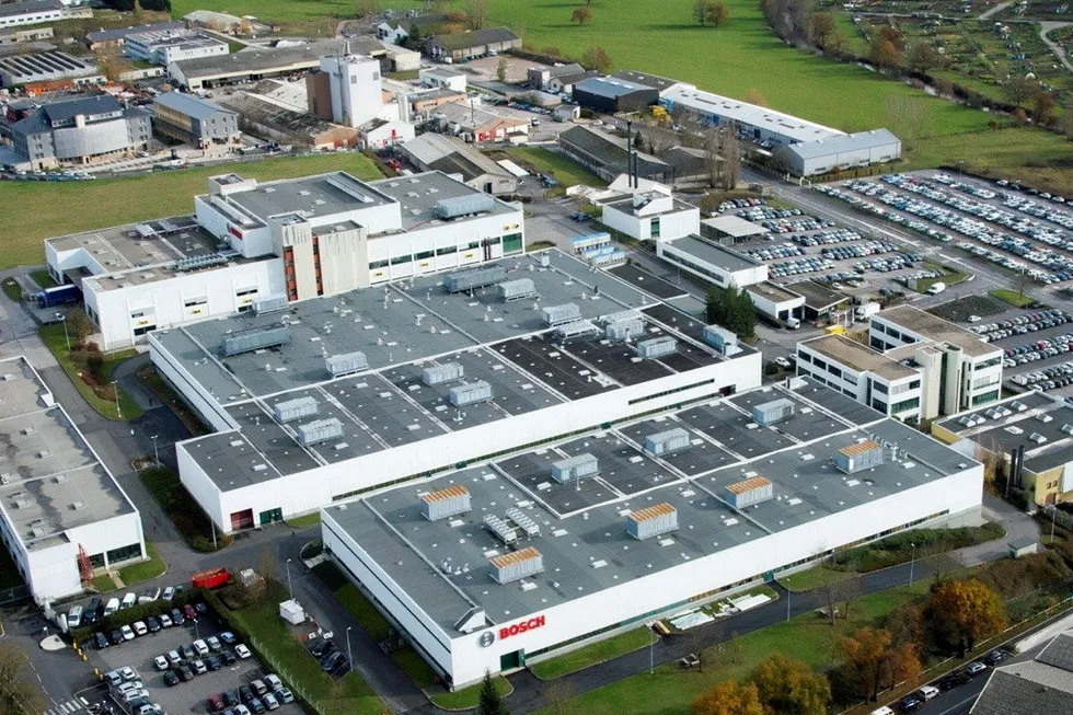 Bosch's sprawling manufacturing facility in Rodez, France.
