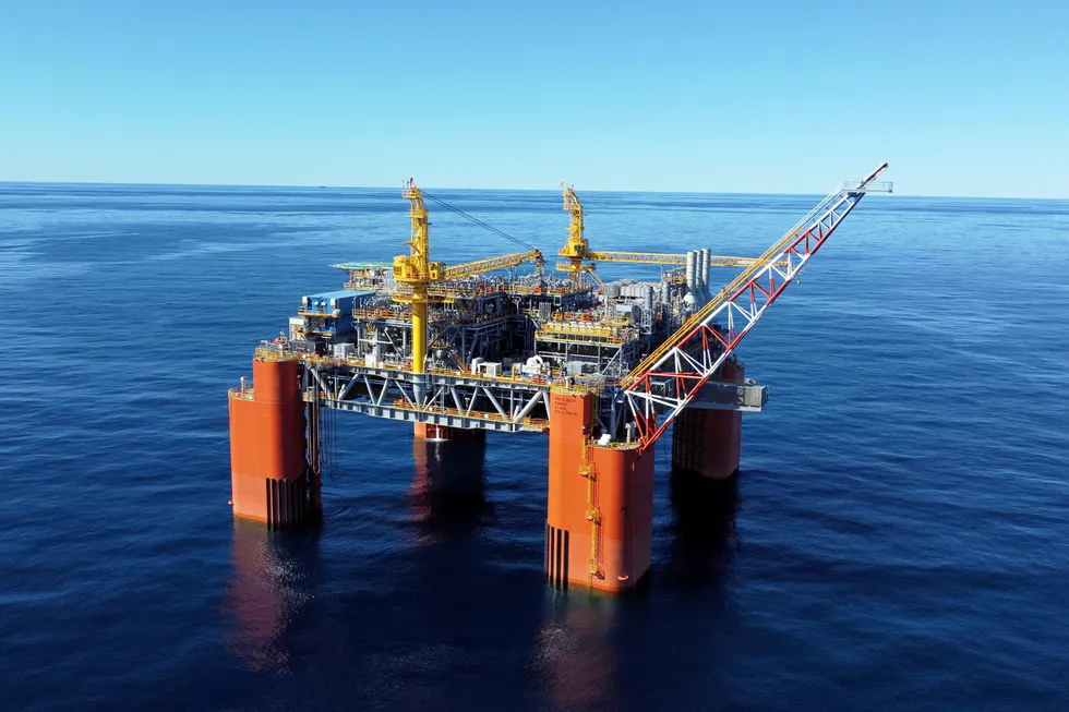 Busy: Murphy Oil’s King’s Quay platform has become the centrepiece of increased production in the Gulf of Mexico.
