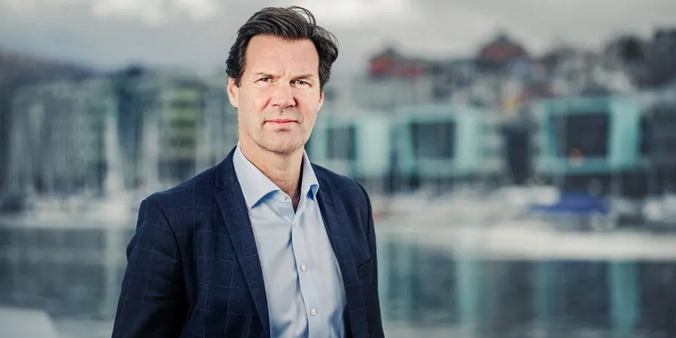 Henning Beltestad er konsernsjef i Lerøy Seafood Group.