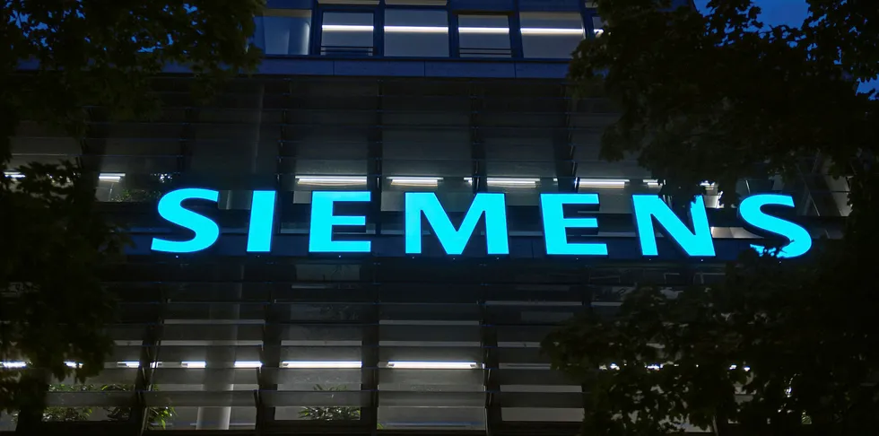 MUNICH, GERMANY - AUGUST 23: The headquarters of German engineering conglomerate Siemens AG.