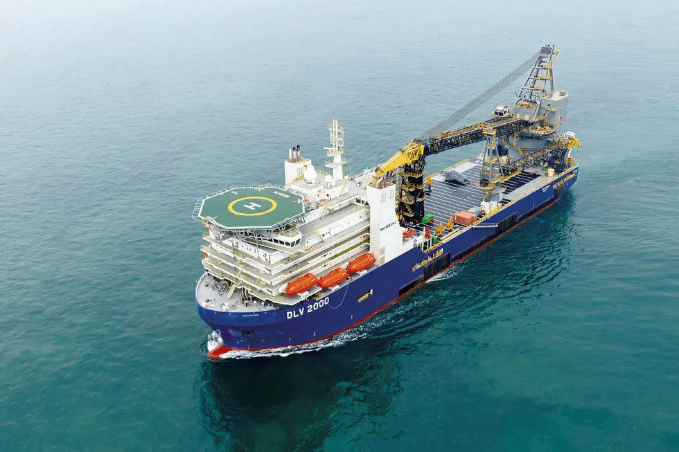 Contract: McDermott has been using the pipelaying vessel DLV 2000 to install the Route 3 natural gas pipeline for Petrobras