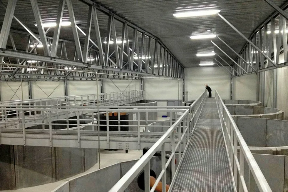 The production facility of Danish Salmon in Hirthals.