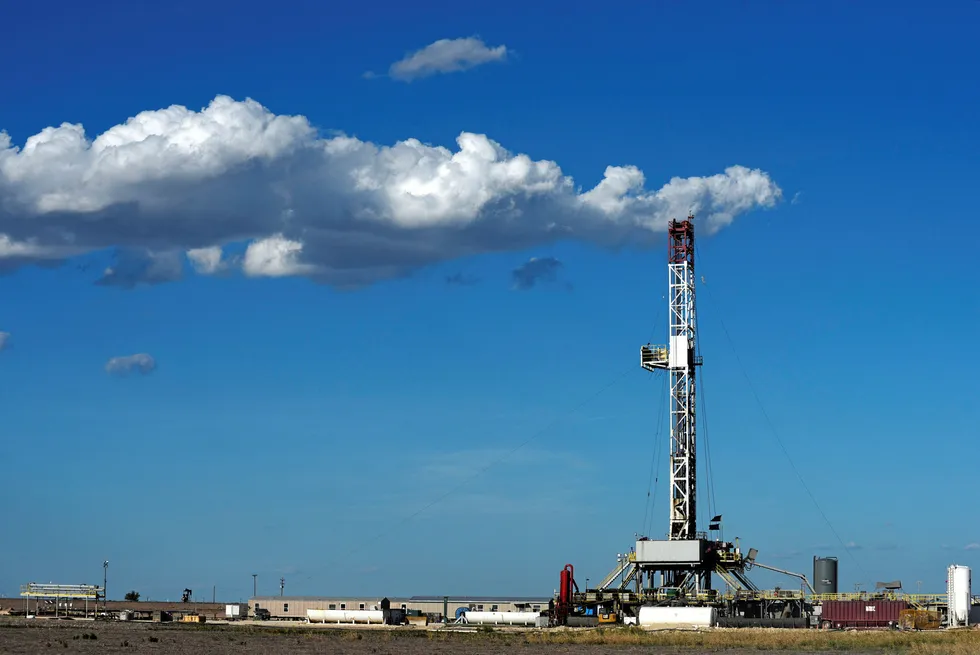Transactions: a drilling rig in the Permian Basin in the US