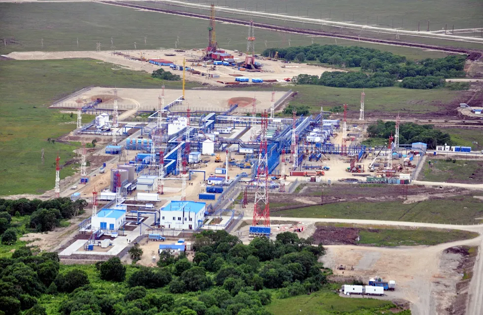 Competition: Gazprom's Nizhnekvakchinskoye gas field on Russia's Kamchatka Peninsula