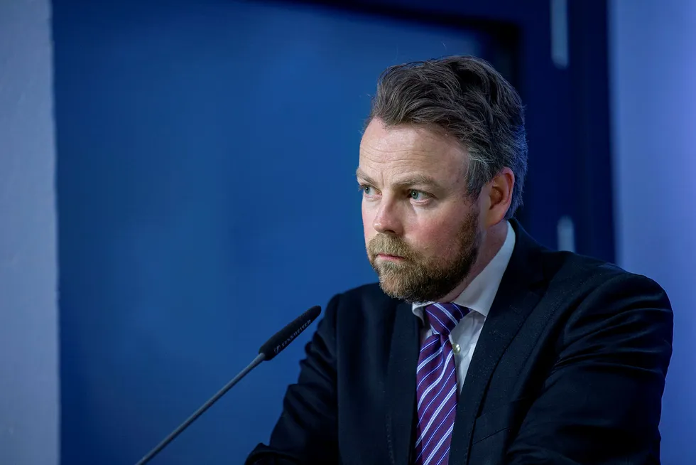 Arbeidsminister- og sosialminister Torbjørn Røe Isaksen