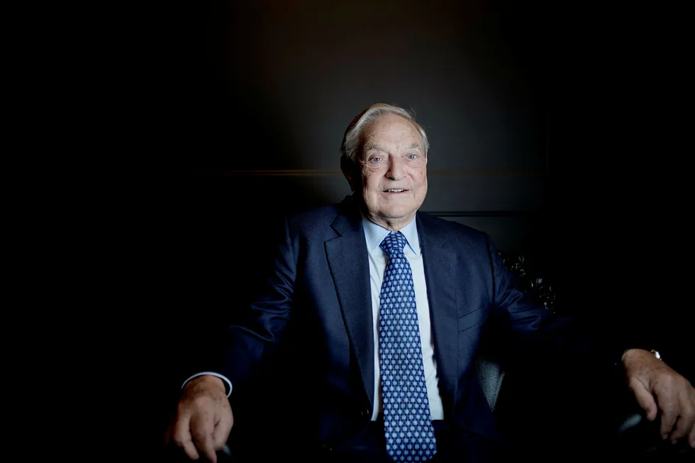George Soros, amerikansk finansmann og filantrop.