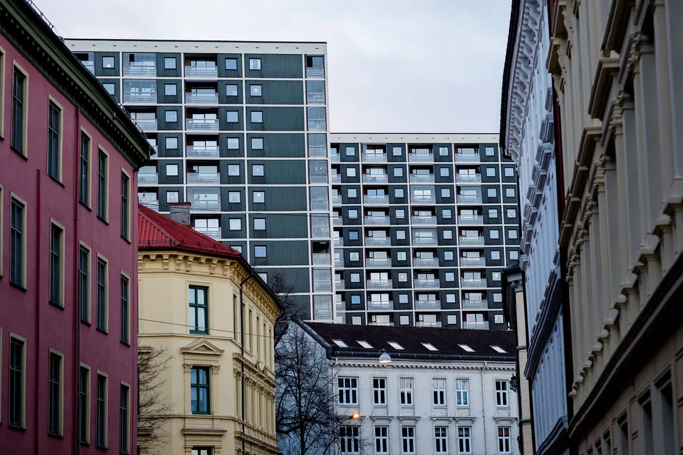 En gjennomsnittlig leilighet som kostet fire millioner kroner i fjor, koster innpå fem millioner kroner i år. Foto: Skjalg Bøhmer Vold