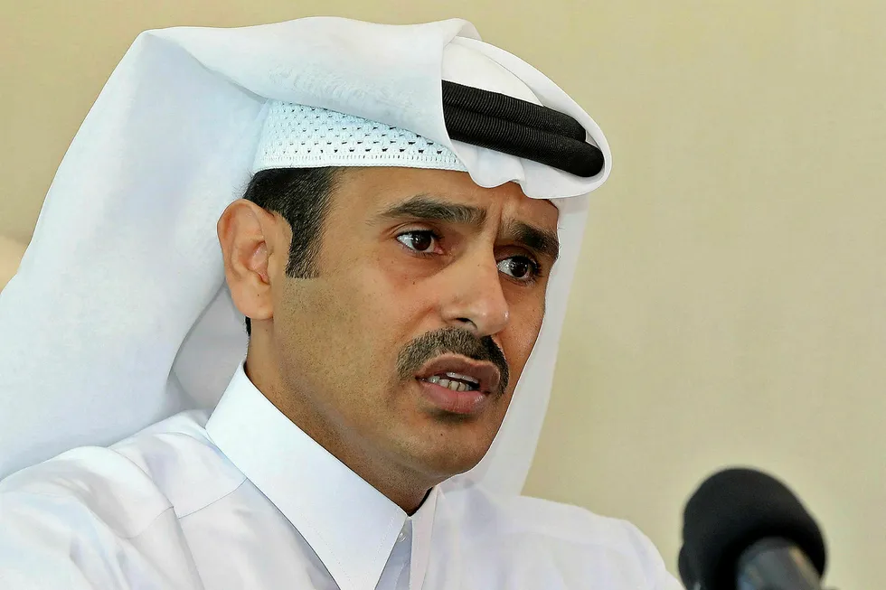 Expansion: Qatar Petroleum chief executive Saad Sherida al-Kaabi