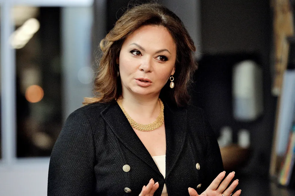 Natalia Veselnitskaja er den russiske advokaten som nok en gang sår tvil om president Donald Trumps affærer med Russland. Her på et bilde fra november i fjor. Foto: Jurij Martjanov/AP/NTB Scanpix