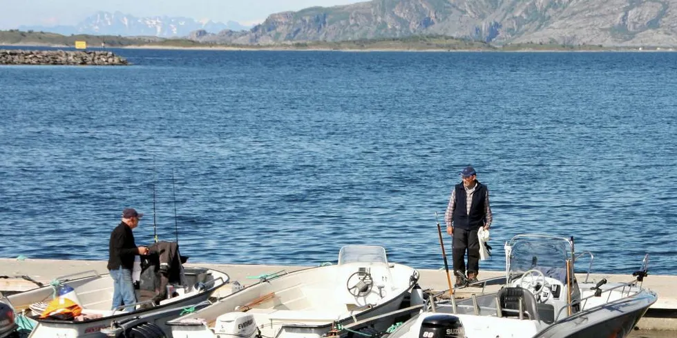 Turistfiskere.Ill.foto: Terje Jensen