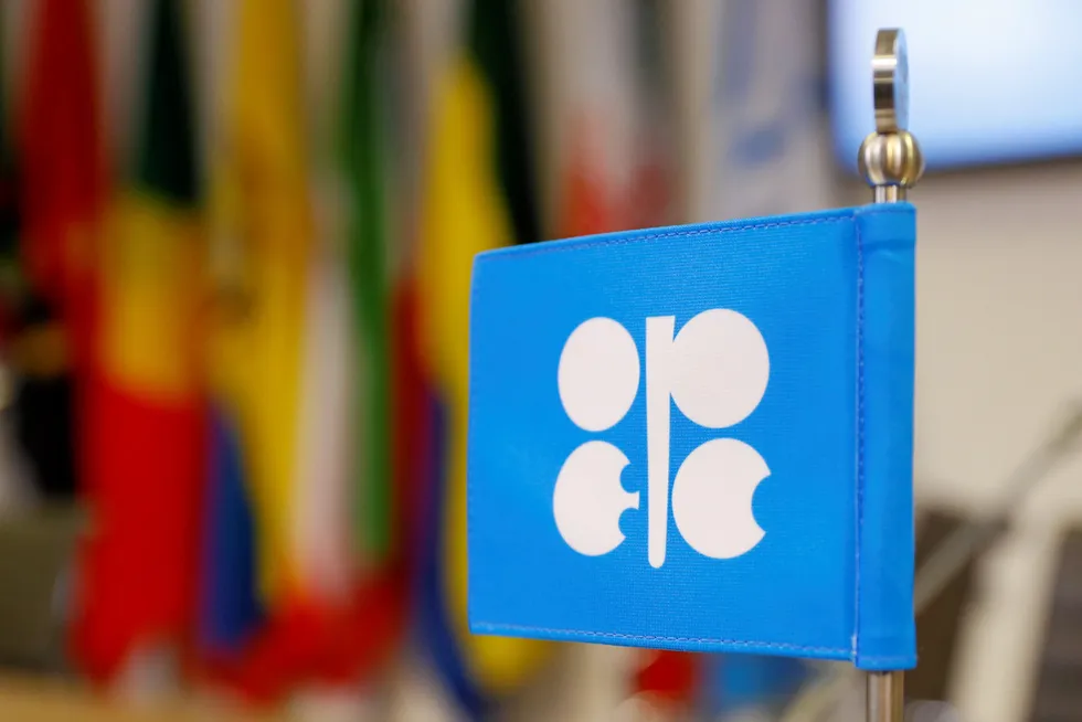 Holding steady: Opec seems prepared to stick to its previously announced position of increasing production by 400,000 barrels per day