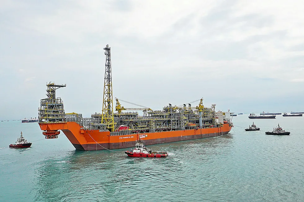 Fore runner: the Pioneiro de Libra FPSO is the first unit at the now renamed Mero field