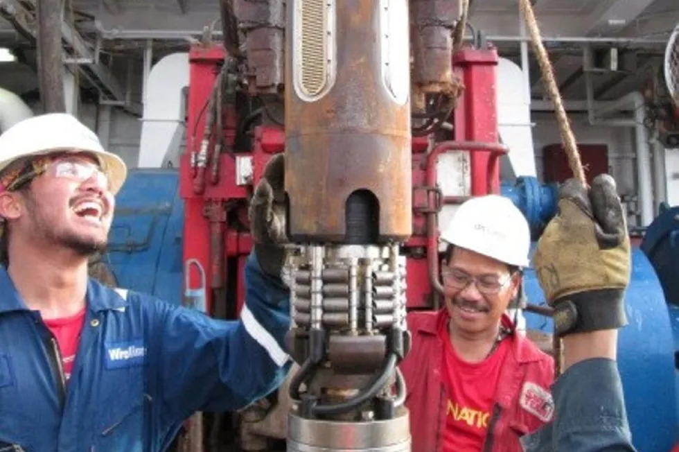 Happiness is...: drilling at the Ande Ande Lumut heavy oilfield offshore Indonesia.