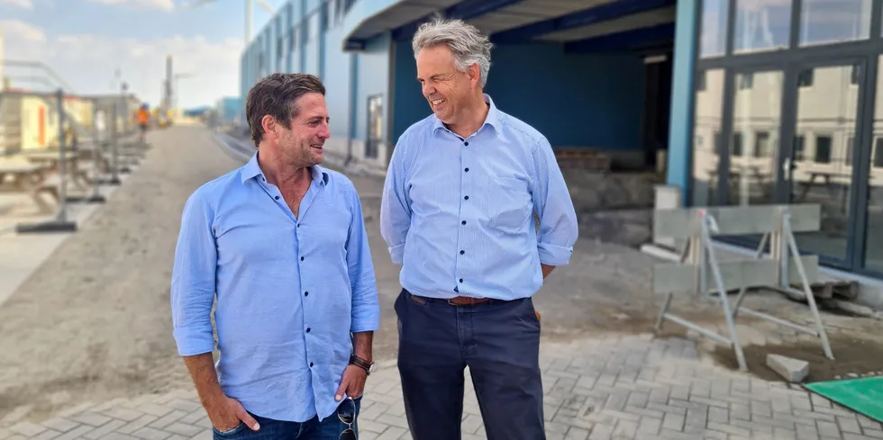 The Kingfish Company founder and former CEO Ohad Maiman (left), and Chief Technology Officer Kees Kloet.