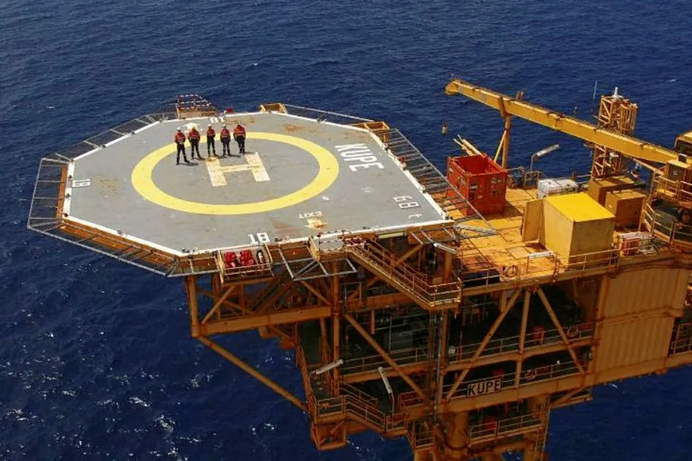 Kupe offshore production platform: one of the assets that NZOG has an interest in