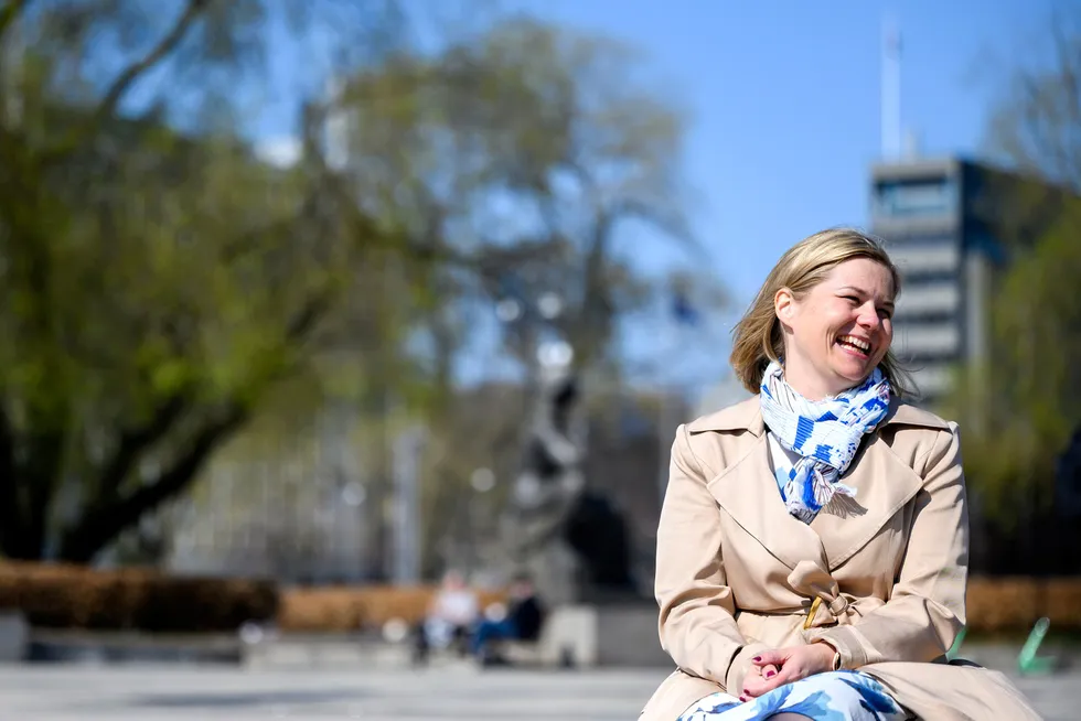 Guri Melby er partileder i Venstre og kunnskapsminister.