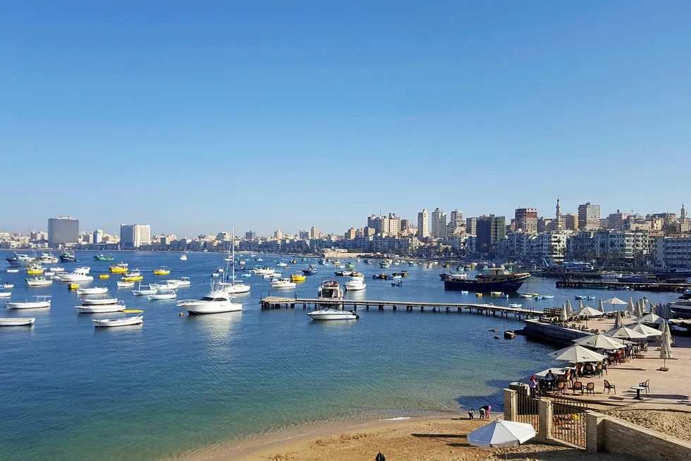 Egyptian view: Alexandria's waterfront