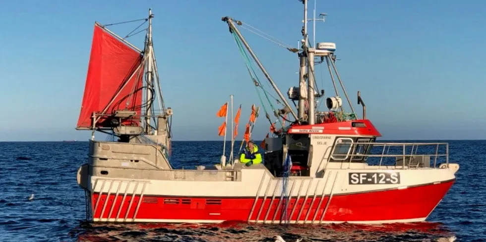 Sjarken «Lindisfarne» er nå på vei hjem til Selje etter et vellykket vinterfiske for Bergsfjord i Vest-Finnmark.