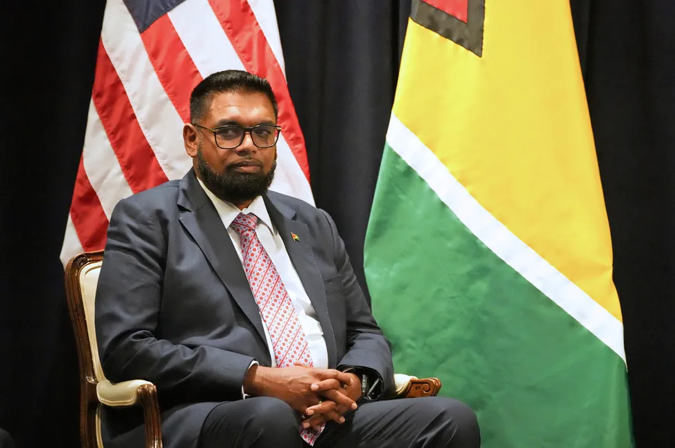 Guyanese President, Mohamed Irfaan Ali.