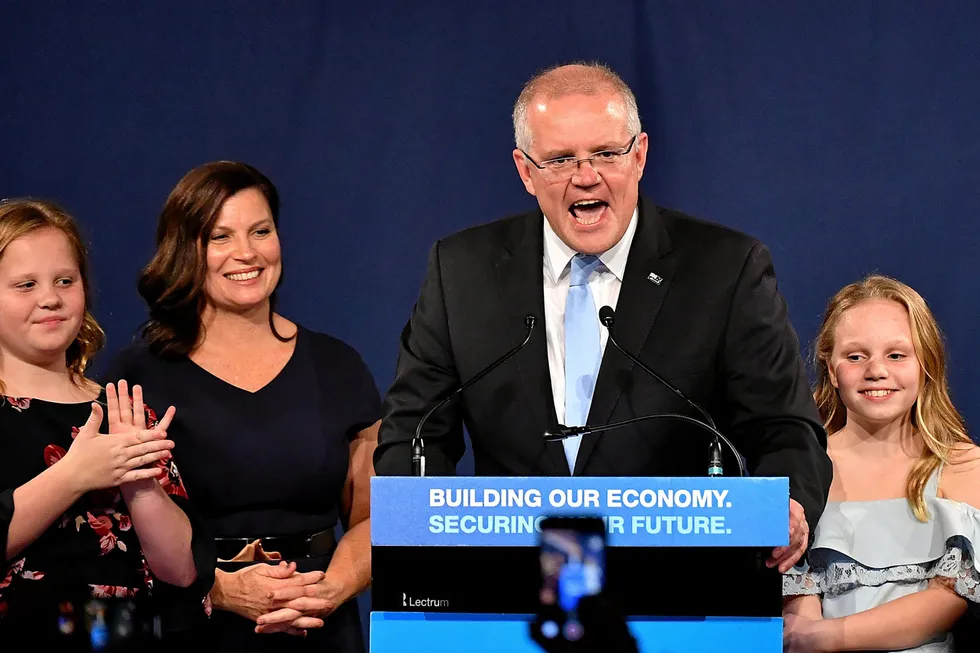 Under pressure: Australia’s Prime Minister Scott Morrison