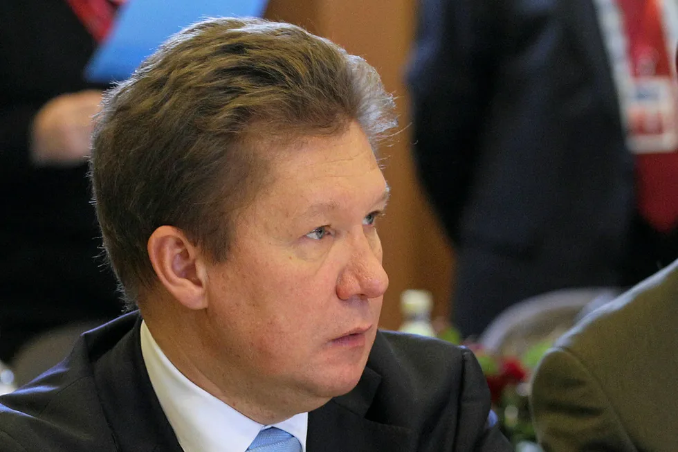 Surprise plan: Gazprom chief executive Alexey Miller