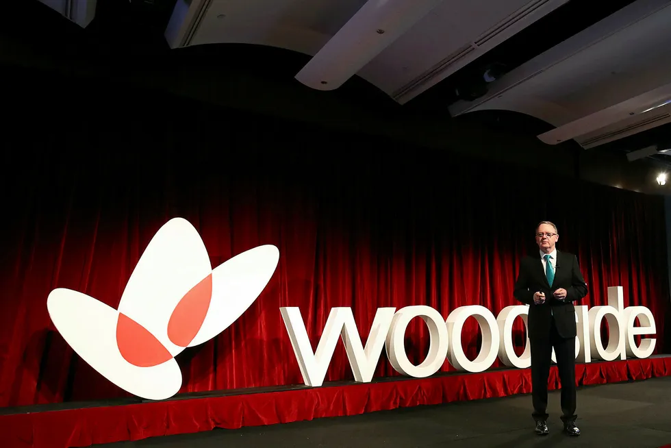 Cost structure: Woodside chief executive Peter Coleman