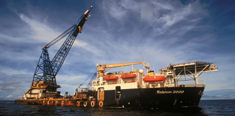 Saipem's S3000 crane vessel