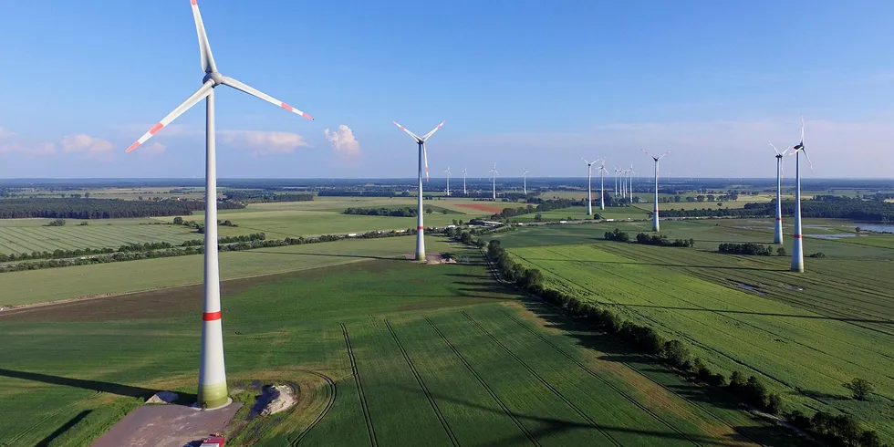 German wind farm
