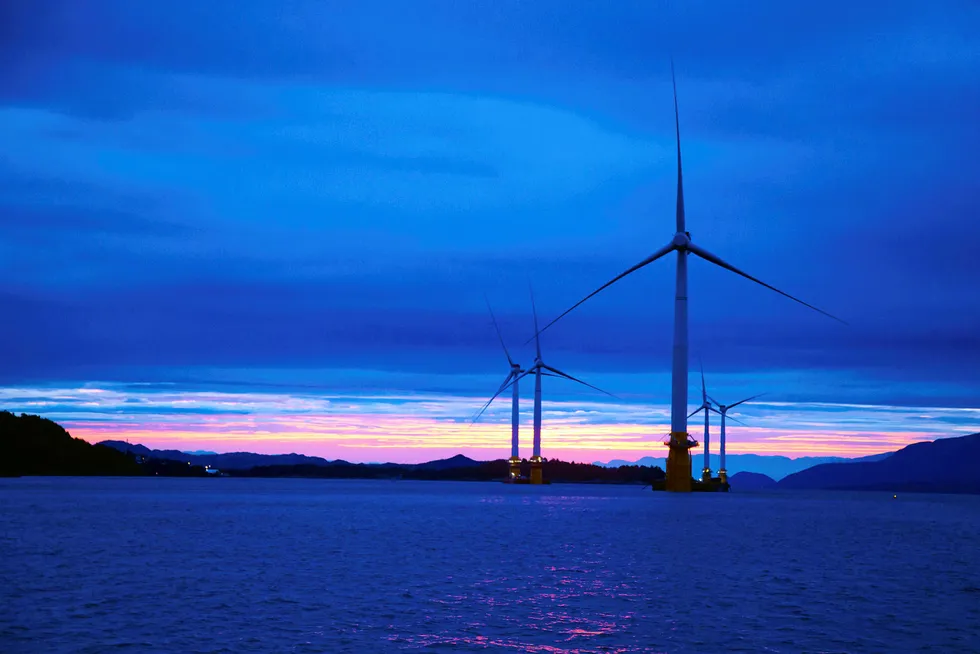 Clean technology: Equinor’s pilot floating wind project Hywind Scotland
