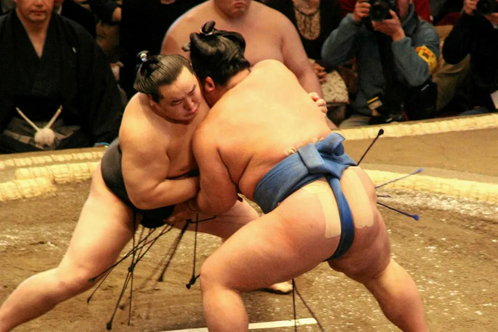 Heavy: Sumo wrestlers in Japan