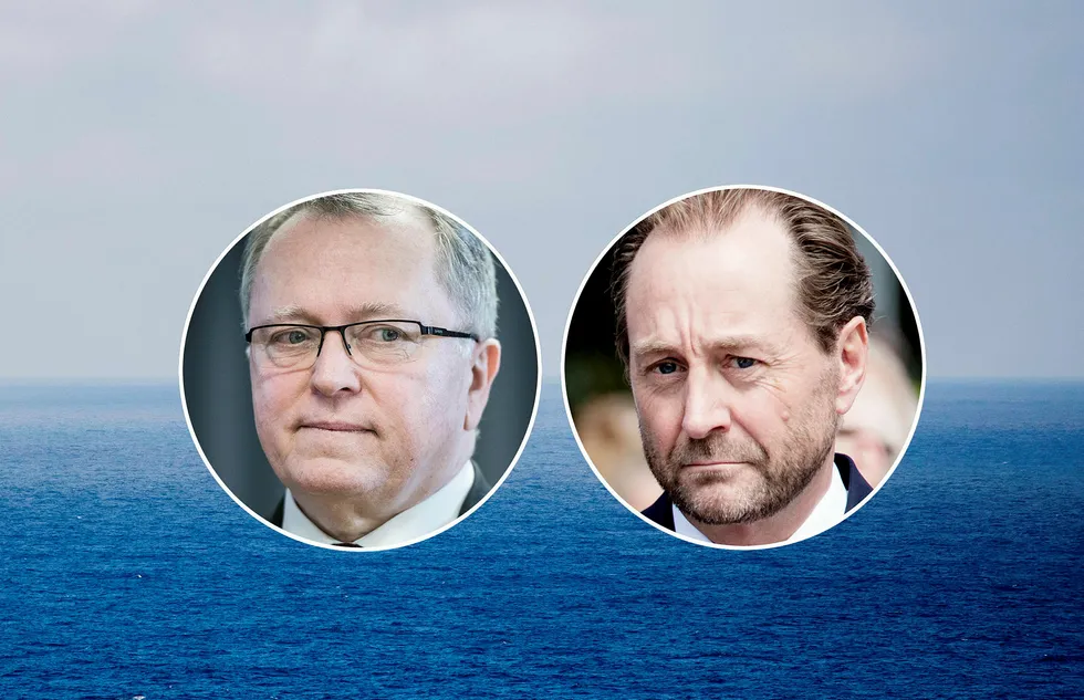 Eldar Sætres Statoil og Kjell Inge Røkkes Aker BP klarer ikke å bli enige. Foto: NTB Scanpix og DN