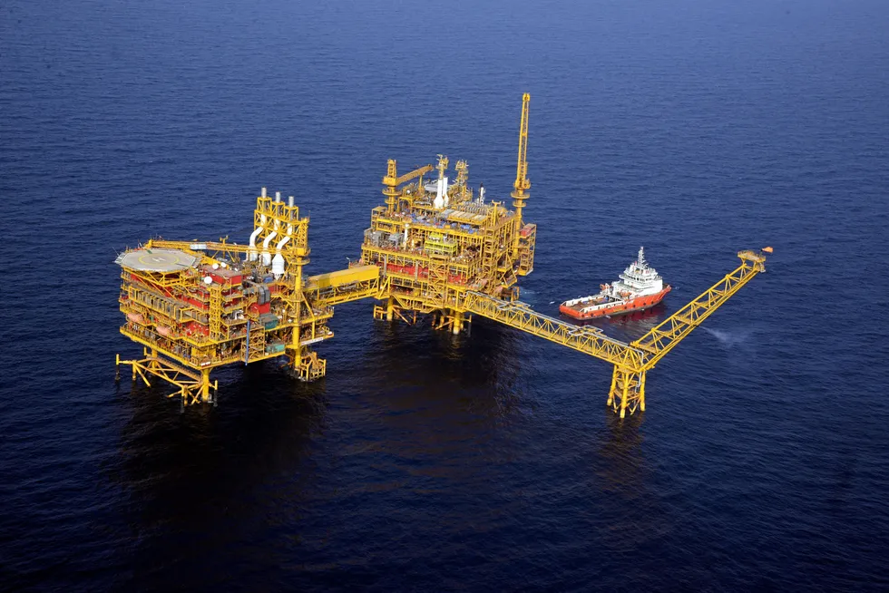Offshore projects: ONGC's B-193 platform complex off India's west coast