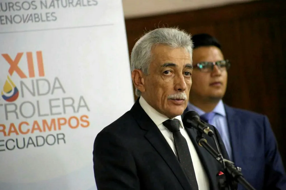 Commitment: Ecuador Hydrocarbons Vice Minister Patricio Larrea