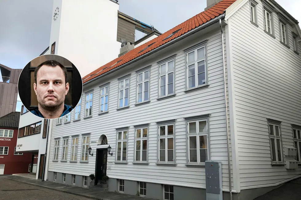 Ingen åpnet da DN ringte på døren til Torjussens holdingselskap i Nordbøgata 10 i Stavanger.