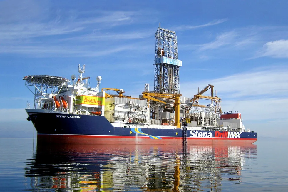 Lined up: ExxonMobil will use the Stena Carron drillship to take its highly successful Guyana exploration campaign into deeper waters
