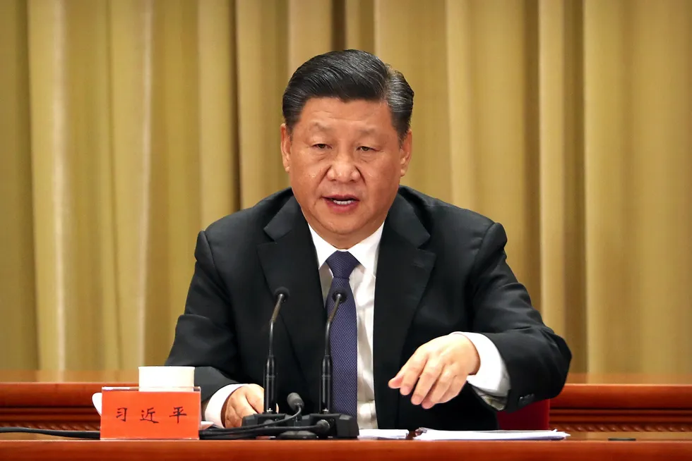 Targets: Chinese president Xi Jinping re-affirmed last week China's pledge to achieve carbon neutrality by 2060