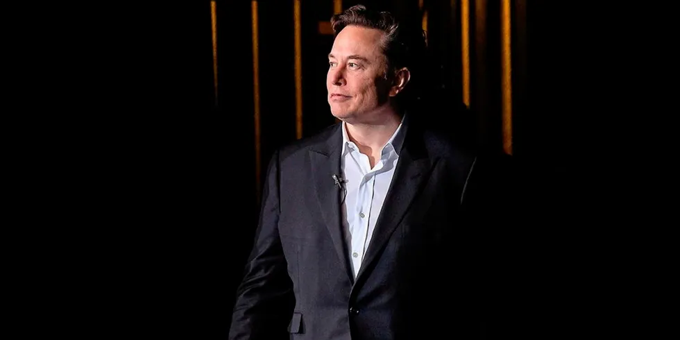 Tesla CEO Elon Musk.