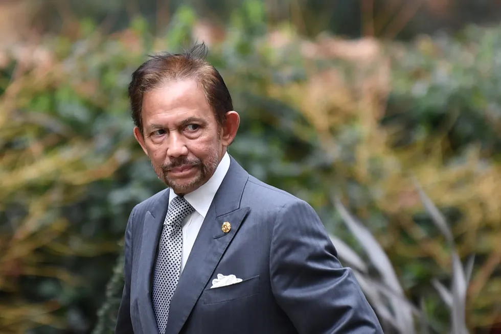 Petroleum player: the Sultan of Brunei, Hassanal Bolkiah.