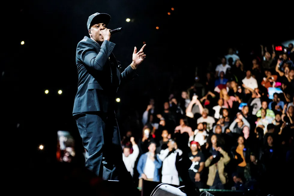 Jay Z kjøpte Tidal, som opprinnelig het Wimp, for 464 millioner svenske kroner i 2015. Bildet er fra en støttekonsert for Hillary Clinton under den amerikanske valgkampen. Foto: Klaudia Lech/VG/NTB Scanpix