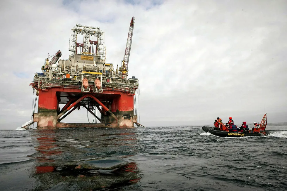 Action plan: the four recent spills off Newfoundland happened at the Hibernia and White Rose fields and on the Transocean Barents semi-submersible, above