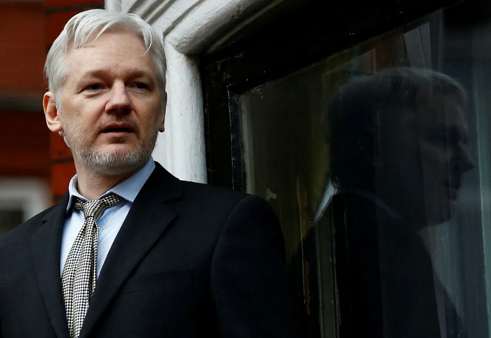 WikiLeaks-gründer Julian Assange. Foto: PETER NICHOLLS, Reuters