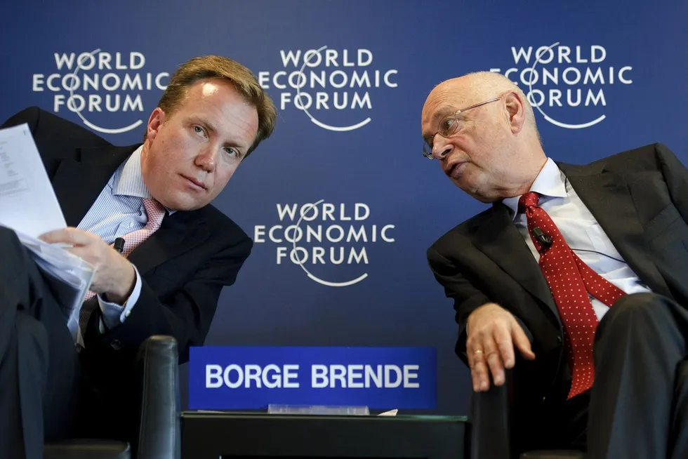 Børge Brende blir øverste leder i World Economic Forum når 84 år gamle Klaus Schwab gir fra seg styringen i januar neste år, etter mer enn 50 år på topp.