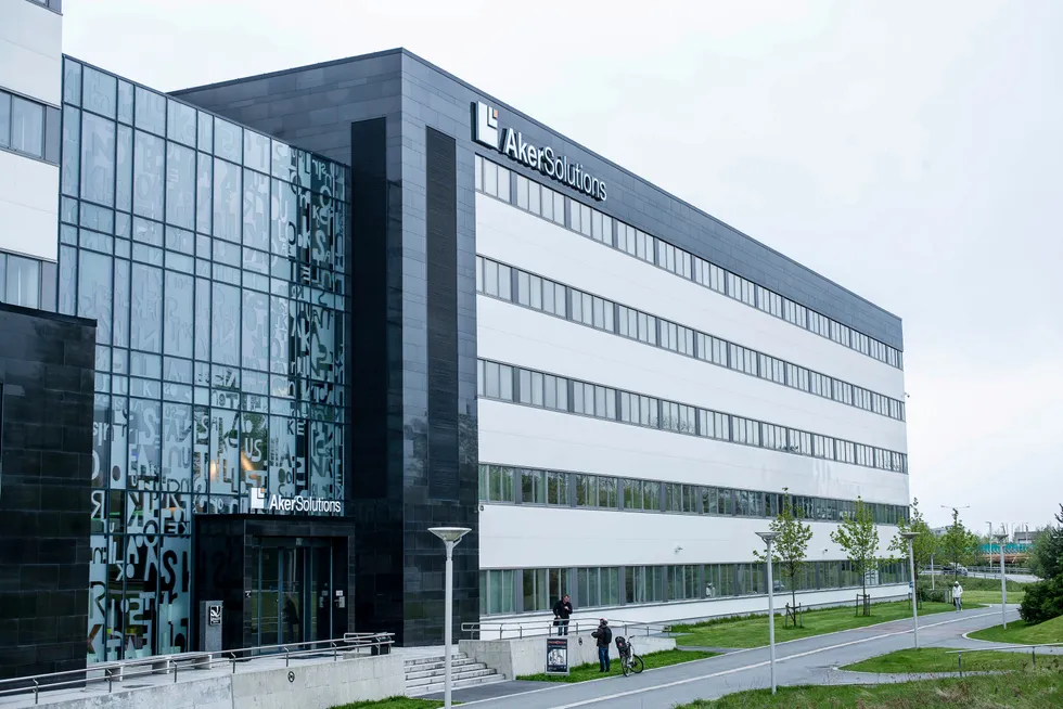 Aker Solutions kontorer på Fornebu i Oslo.