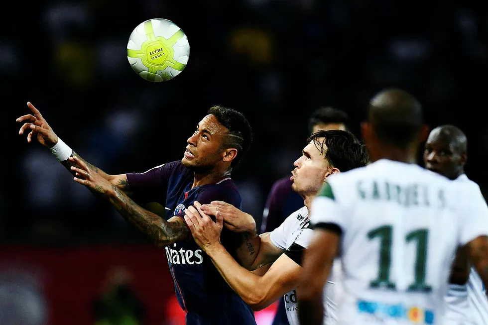 Neymar har byttet ut Barcelona med den franske hovedstaden i sommer. Overgangen er den dyreste noensinne. Foto: Franck Fife/AFP/NTB scanpix