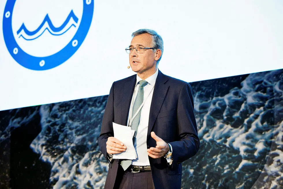 Differentiated platform: Claus Hemmingsen, vice chief executive of AP Moller-Maersk and chief executive of its energy division