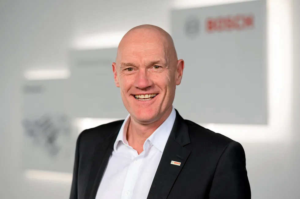 Bosch executive vice-president Stefan Thiel.