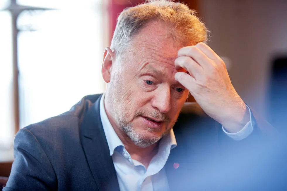 Eiendomsskatten ligger fast, sa byrådsleder i Oslo Raymond Johansen før valget.